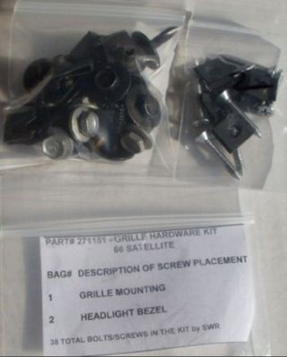 1966 PLYMOUTH SATELLITE GRILLE HARDWARE KIT