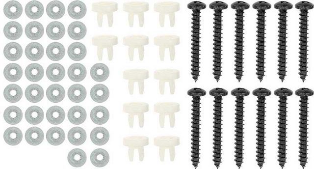 1971 - 1972 DODGE CHARGER GRILLE HARDWARE KIT