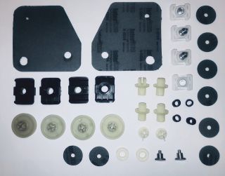 1970 - 1972 E-BODY DOOR WINDOW HARDWARE KIT