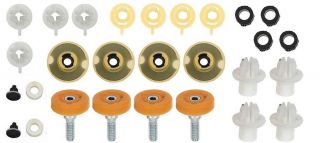 1973 - 1974 E-BODY DOOR WINDOW HARDWARE KIT