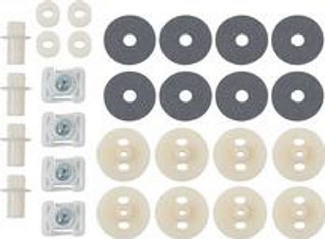 1971 - 1972 B-BODY DOOR WINDOW HARDWARE KIT