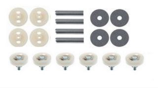 NEW REPRODUCTION 1973 DODGE DART SPORT DOOR WINDOW HARDWARE KIT