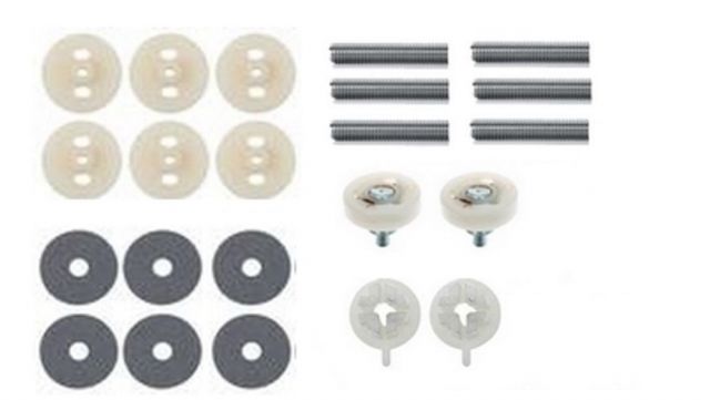 1974 - 1976 A-BODY DOOR WINDOW HARDWARE KIT