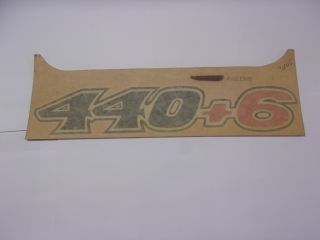 NOS 1970 Road Runner 440 + 6 Hood Decal