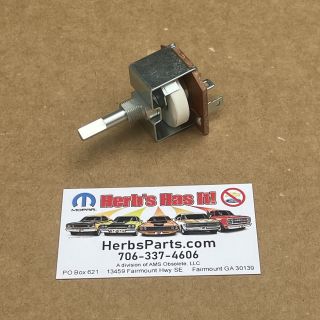 1970 - 1974 E-BODY DASH DIMMER SWITCH