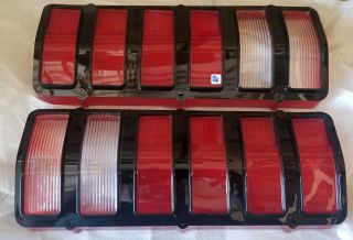 1971 - 1972 DODGE DEMON TAIL LAMP LENS PAIR