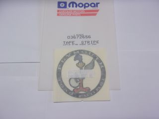 72-74 Road Runner Bird in Circle Decal