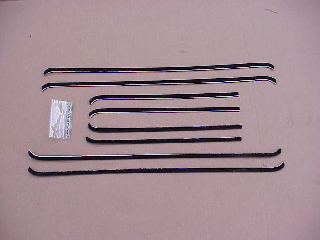 1940-1948 Plymouth Dodge Desoto Chrysler 4 Door Sedan Catwhisker Set