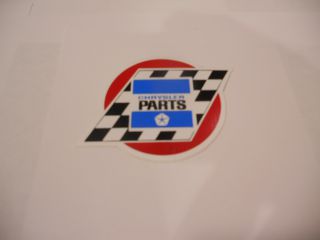 CHRYSLER PARTS 4" DECAL