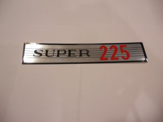 1963-68 PLYMOUTH SUPER 225 AIR CLEANER DECAL