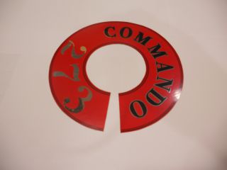 1964-67 273 COMMANDO AIR CLEANER DECAL