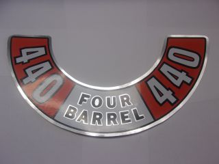 1972-73 440 FOUR BARREL AIR CLEANER