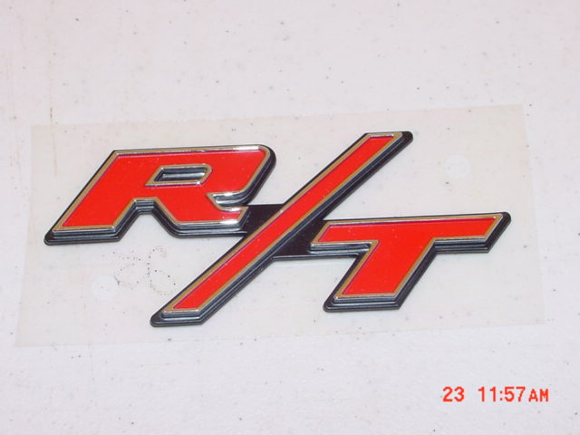 70 Challenger Fender R/T Emblem