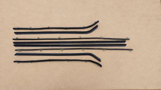 1963-65 B-Body 2 Door Sedan Belt Weatherstrip Catwhisker Set