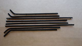 1963 B-Body Hardtop Belt Weatherstrip Catwhisker Set