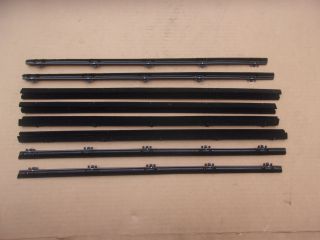 1966-70 Plymouth B-Body 4 Door SEDAN Belt Weatherstrip Catwhisker Set