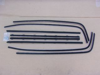 1966 Charger Belt Weatherstrip Catwhisker Set