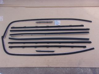 1967 Charger Belt Weatherstrip Catwhisker Set