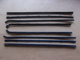 1968-70 Plymouth B-Body Hardtop Belt Weatherstrip Catwhisker Set