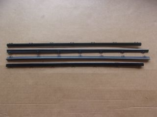 1968-70 Plymouth B-Body 2 Door SEDAN Belt Weatherstrip Catwhisker Set