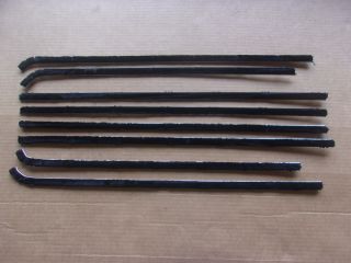 1968-70 Dodge B-Body Hardtop Belt Weatherstrip Catwhisker Set