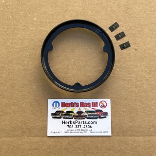 1970 A & B-BODY WOOD GRAIN STEERING WHEEL SPACER RING