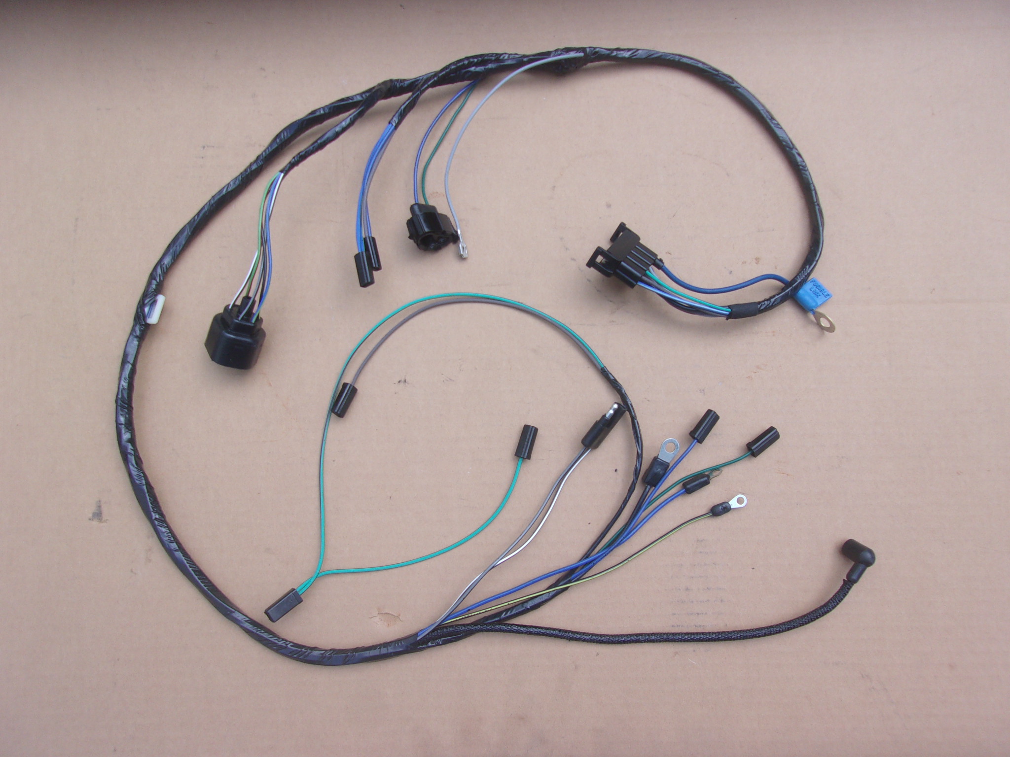 70 B BODY ENGINE HARNESS FOR BIG BLOCK W/ECU
