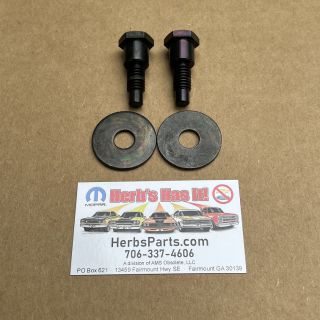 BUCKET SEAT BACK PIVOT BOLT KIT