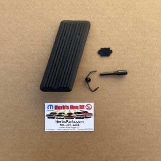 1971 - 1972 A, B, C & E-BODY ACCELERATOR PEDAL KIT