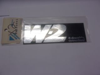 MOPAR PERFORMANCE W-2 DECAL PAIR