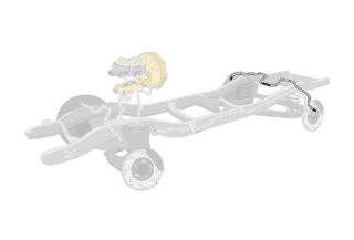 1970 B-BODY REAR AXLE BRAKE LINE (W/DANA OR 8 3/4)