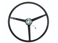 67-69 BLACK PLASTIC STEERING WHEEL