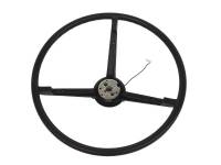 70 A & B BODY BLACK PEBBLE GRAIN STEERING WHEEL.