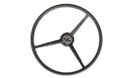 70 A&B BODY GREEN PEBBLE GRAIN STEERING WHEEL