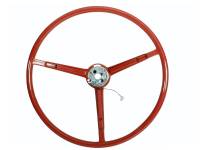 67-69 RED PLASTIC STEERING WHEEL