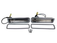 70-71 DART & DEMON FRONT SIDE MARKER LIGHT BEZELS