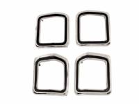 73-74 DODGE DART SPORT TAILLIGHT BEZELS