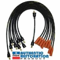 SPARK PLUG WIRE SET FOR A-BODY, B-BODY & C-BODY 1965 273 V8 ENGINE, DATE-CODED 1ST QTR 1965