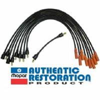 SPARK PLUG WIRE SET FOR for A-BODY, B-BODY & C-BODY 1966 273 V8 ENGINE, DATE-CODED 1ST QTR 1966