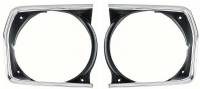 71-72 PLYMOUTH DUSTER/SCAMP/VALIANT HEADLAMP BEZELS