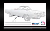 1968-1970 Ply B Body Rocker Panel Moldings