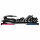 66-67 SATELLITE GLOVE BOX DOOR EMBLEM